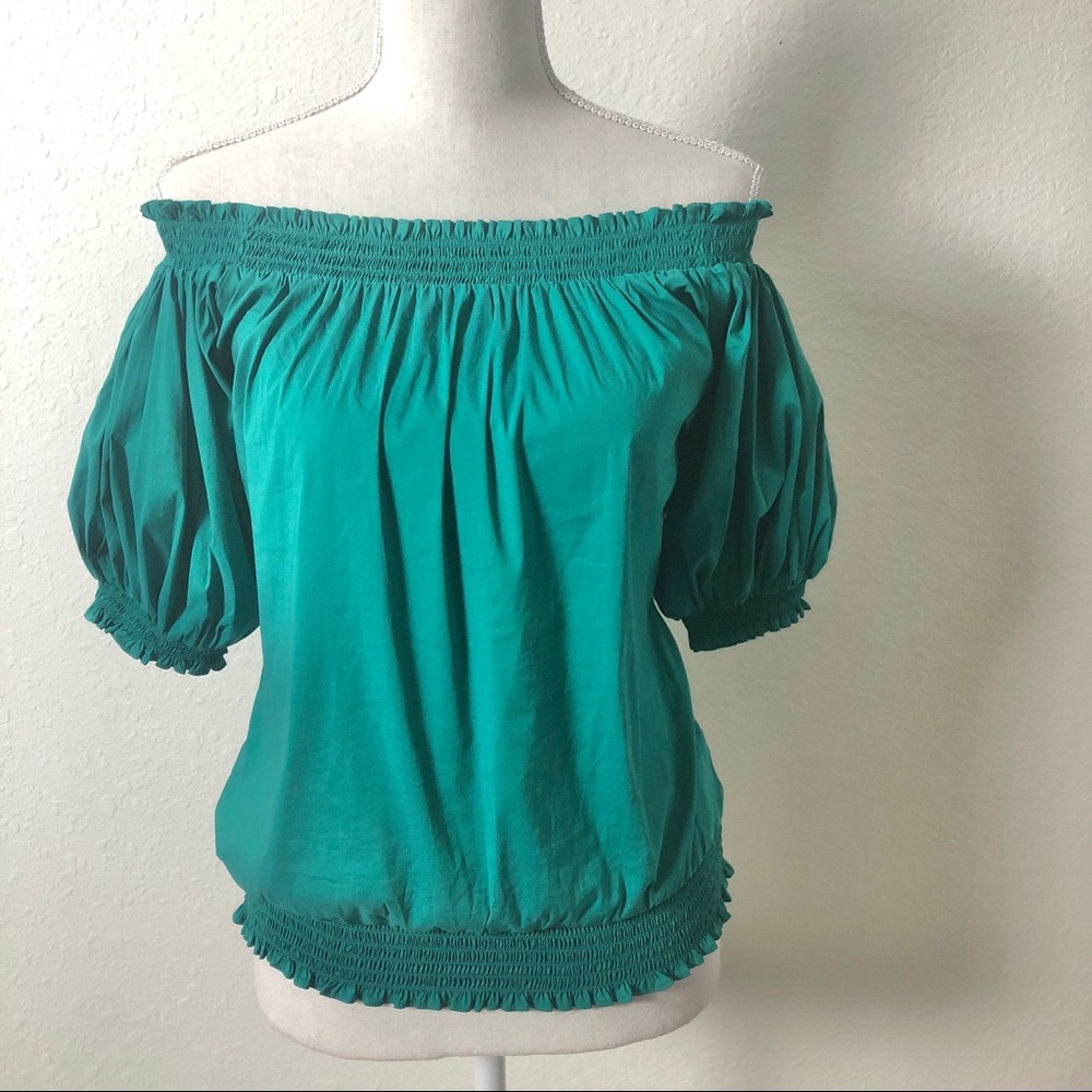 Marciano Emerald Off  the shoulder Top Size XS